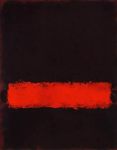 Black, Red and Black Mark Rothko